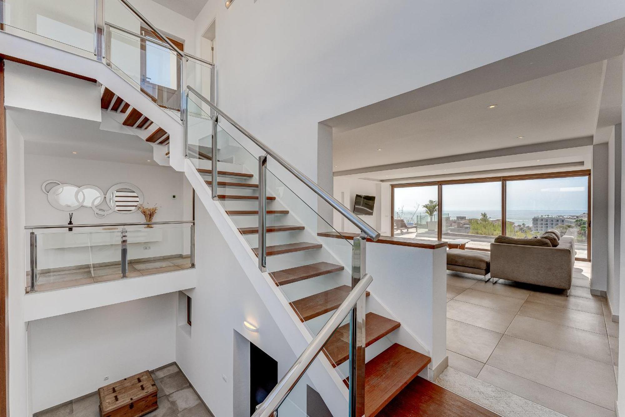 Fabulous Contemporary 5 Bedroom Villa With Private Heated Pool, Sleeps Max 13 Callao Salvaje Extérieur photo